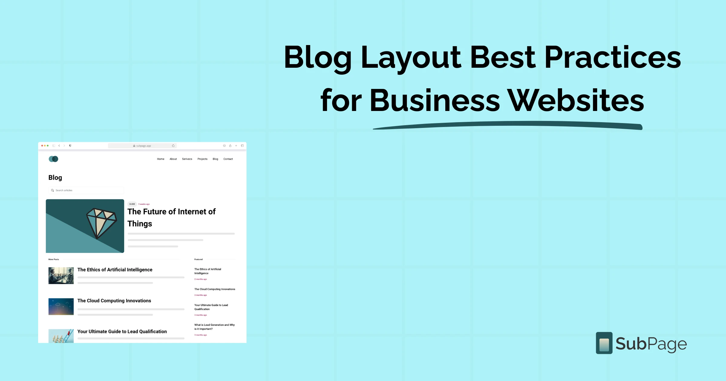 Blog Layout Best Practices for Business Websites
