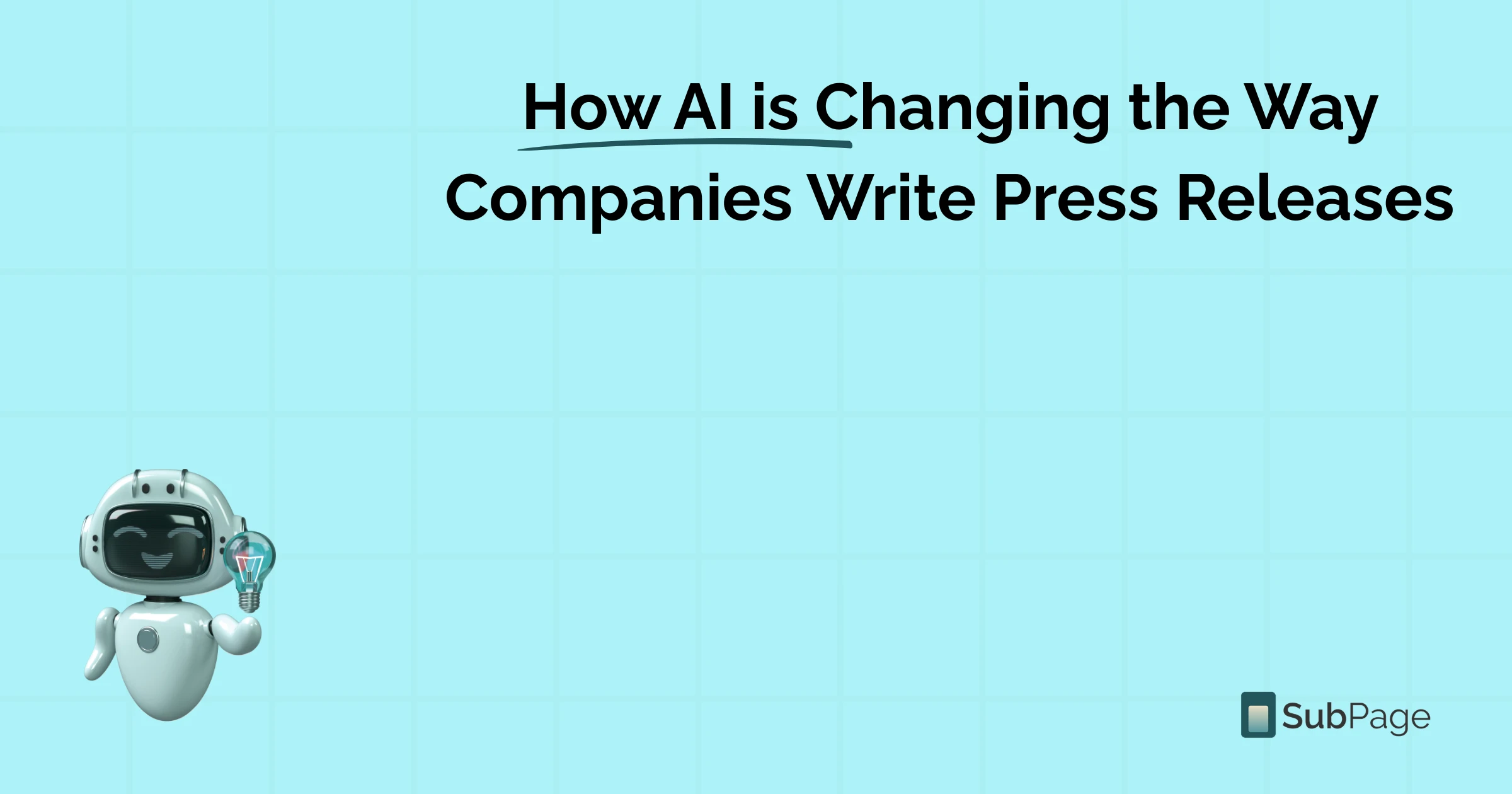How AI is Changing the Way Companies Write Press Releases