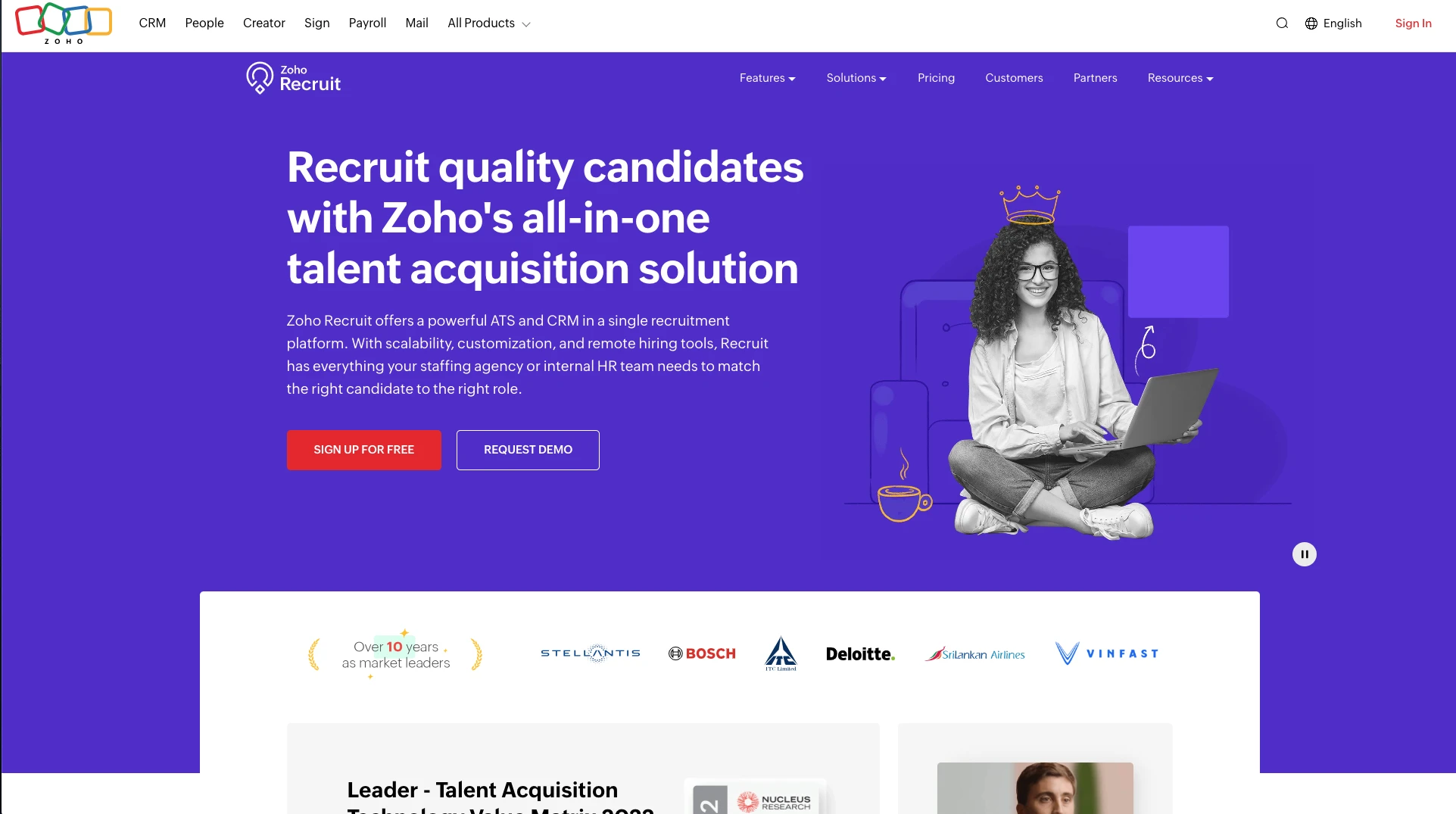 The Best 6 Applicant Tracking Systems for Small Companies - Zoho Recruit