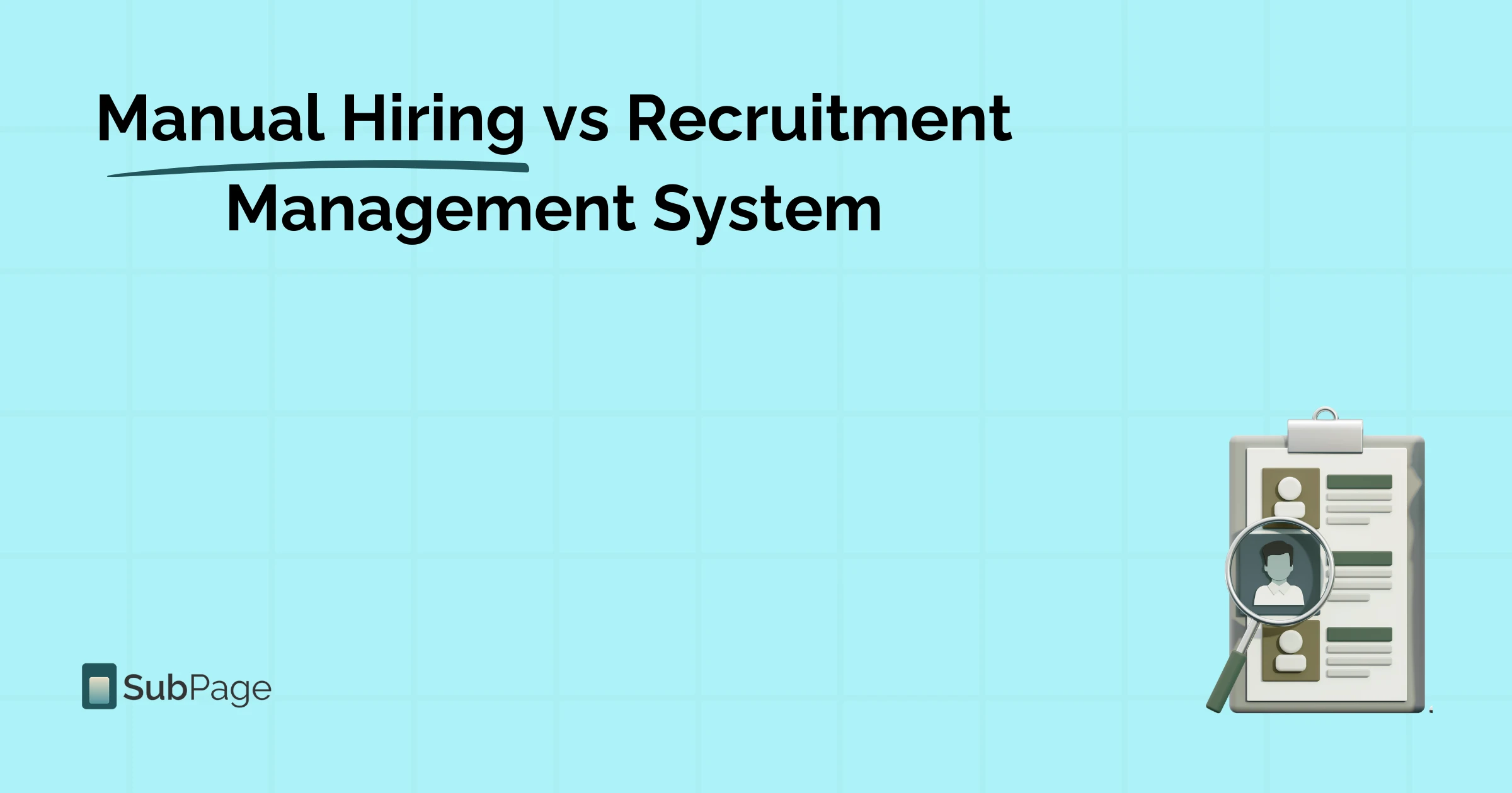Manual Hiring vs Recruitment Management System