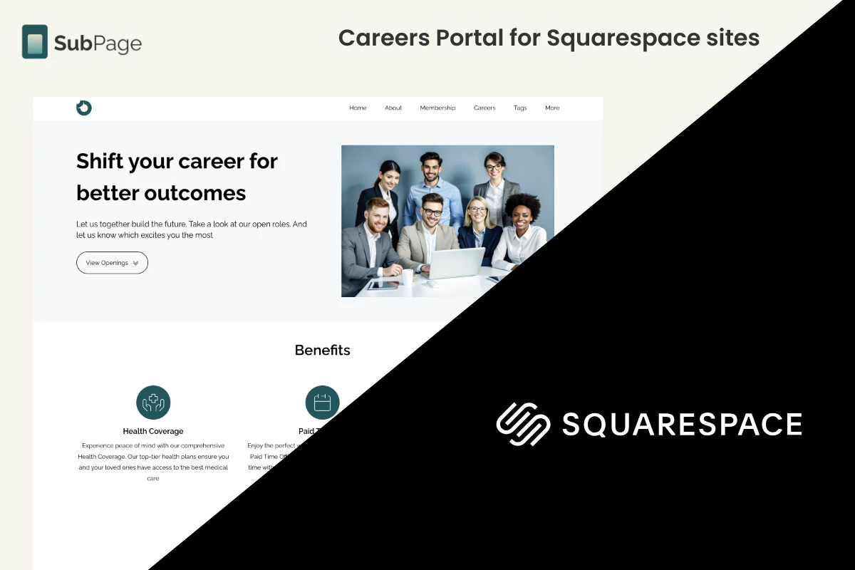 Create Careers Page For Squarespace