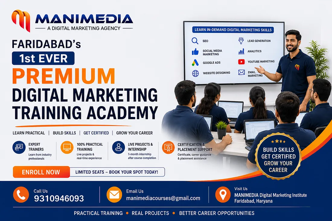RANKED #1 DIGITAL MARKETING COURSE IN FARIDABAD