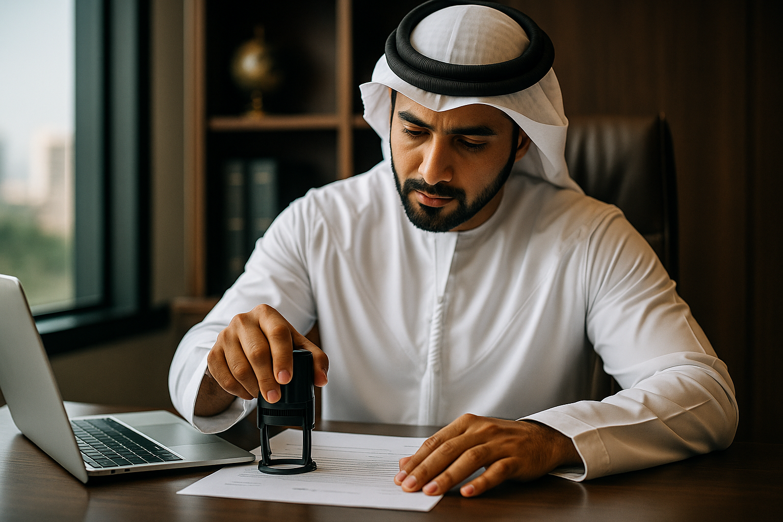 Is a Company Stamp Mandatory for Businesses in the UAE?