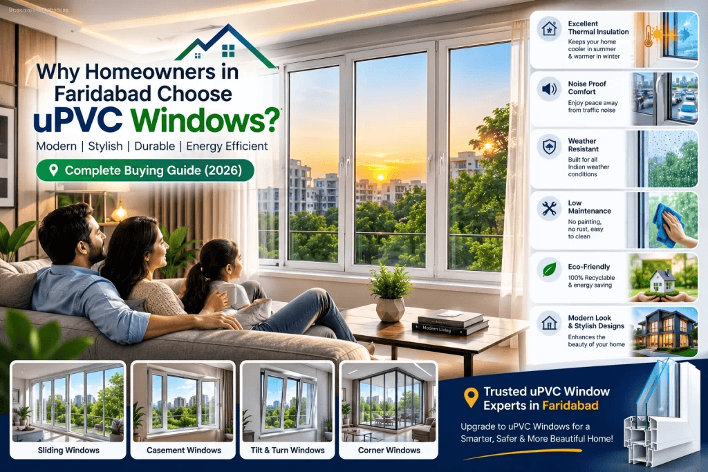 Best uPVC Windows in Faridabad — Complete Buying Guide (2026)