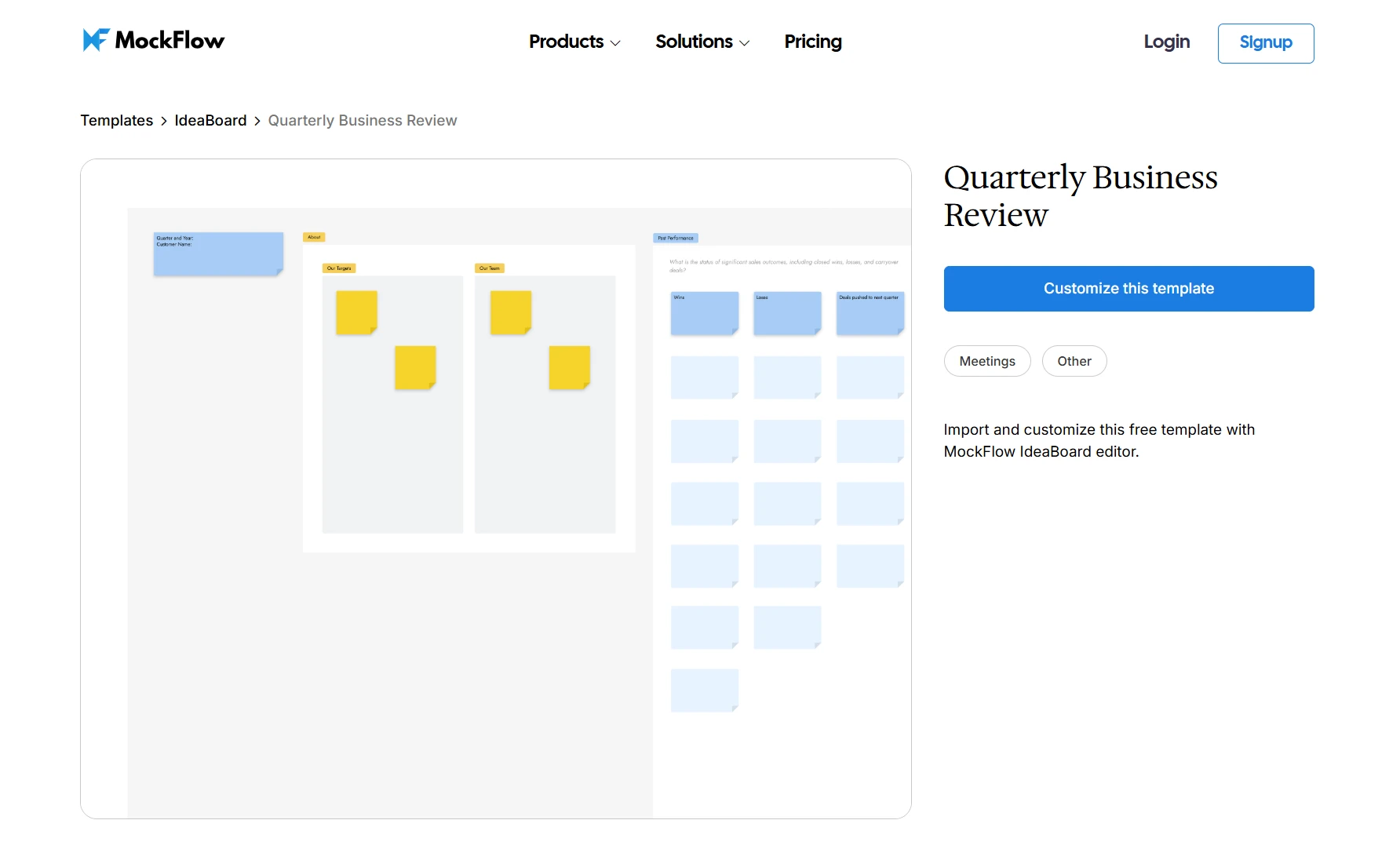 Customize and use this QBR template in your next quarterly review meeting