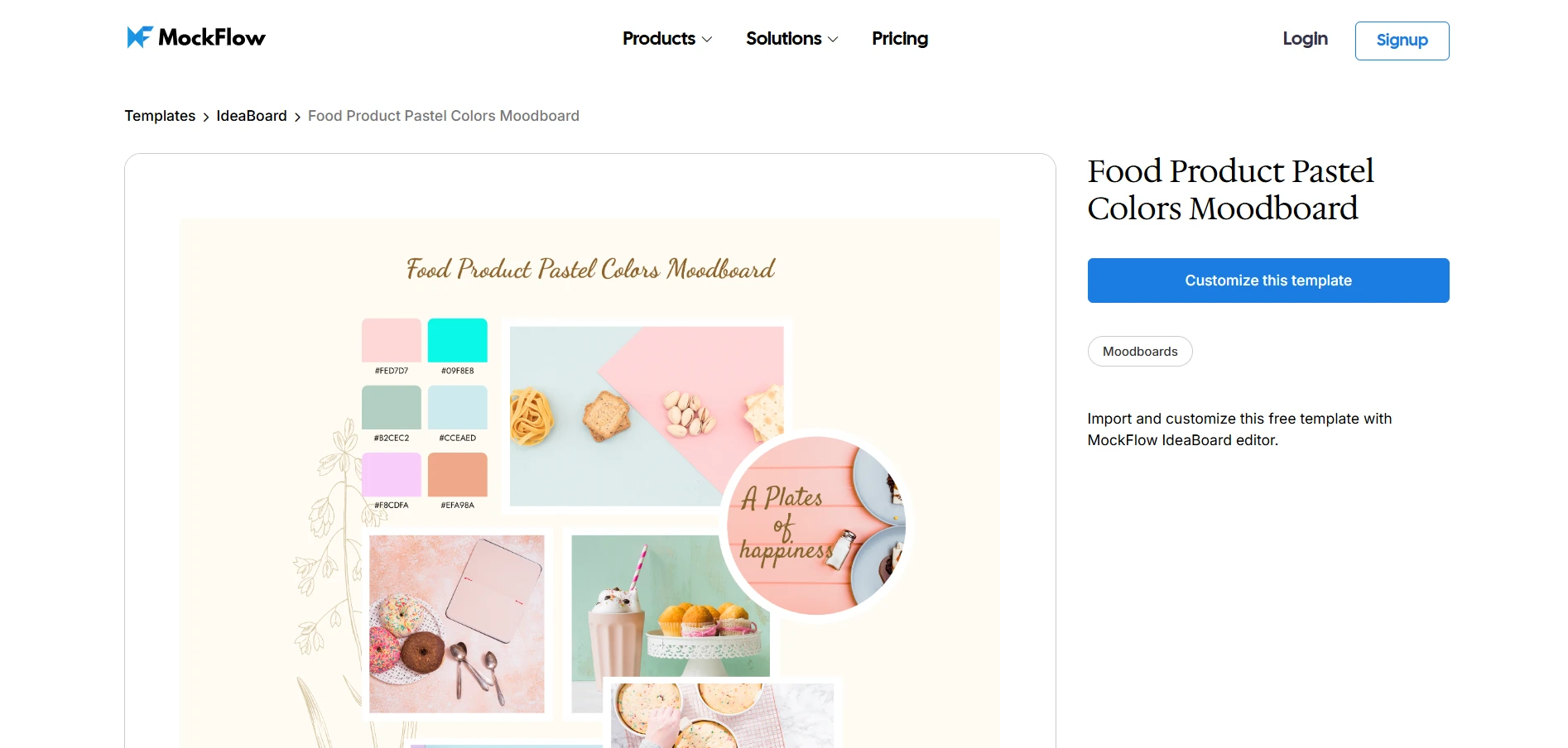 Try out the Food Product Moodboard for a collage challenge