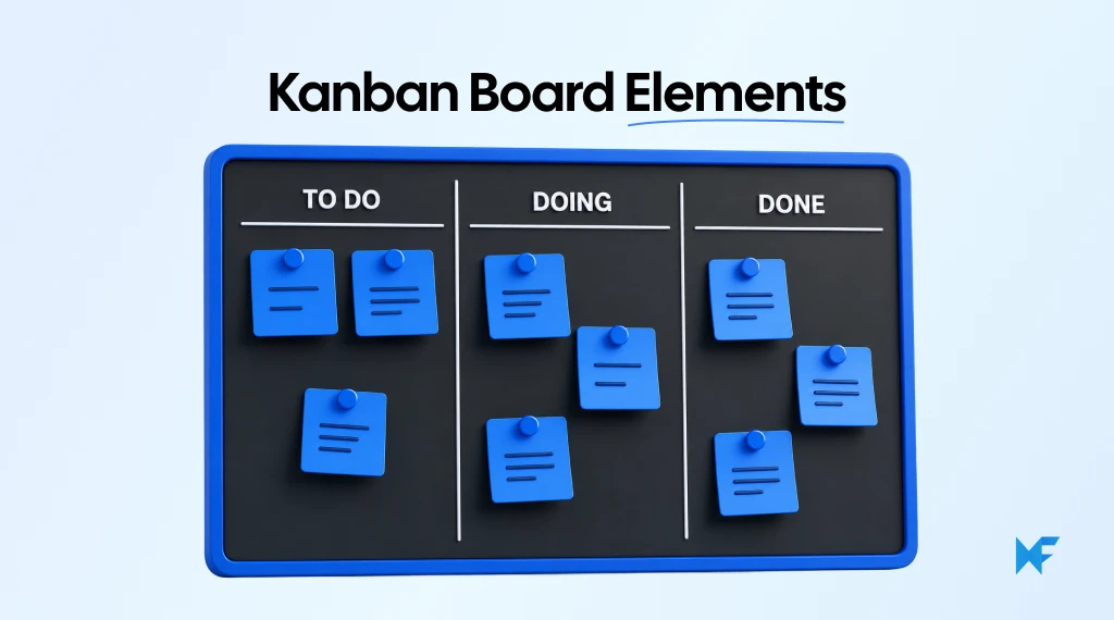 Kanban board elements