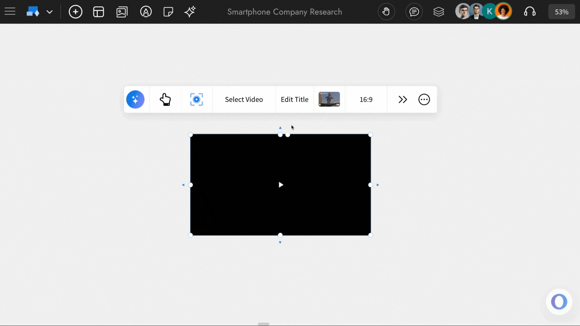 Options to import a video - MockFlow IdeaBoard