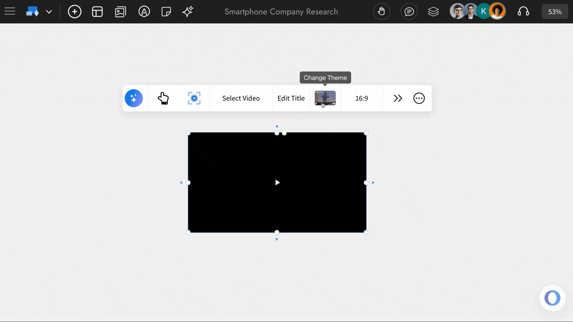 Customizing themes in Video Player Component - MockFlow IdeaBoard