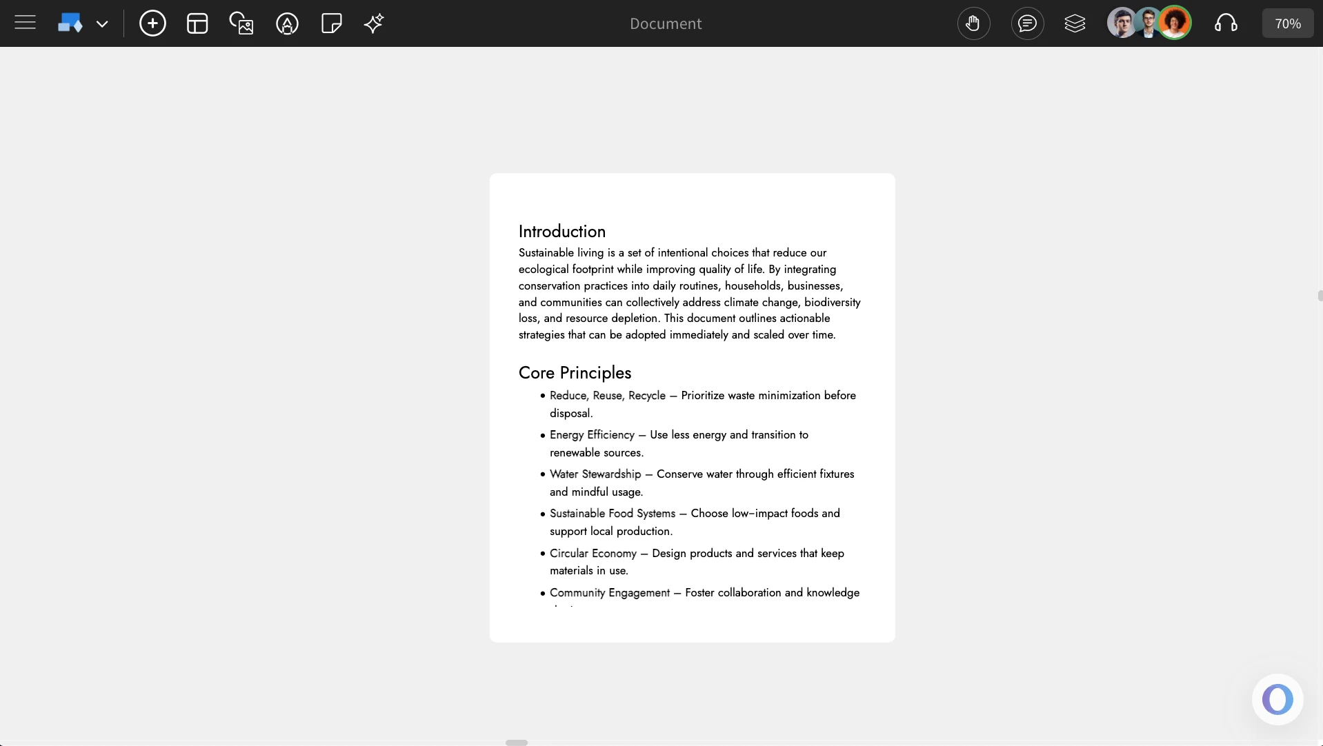 About Document - MockFlow IdeaBoard