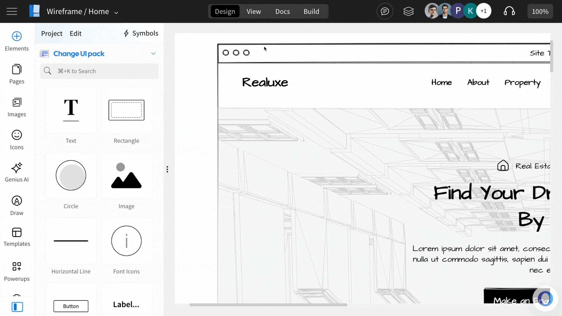 Export in view mode - MockFlow WireframePro
