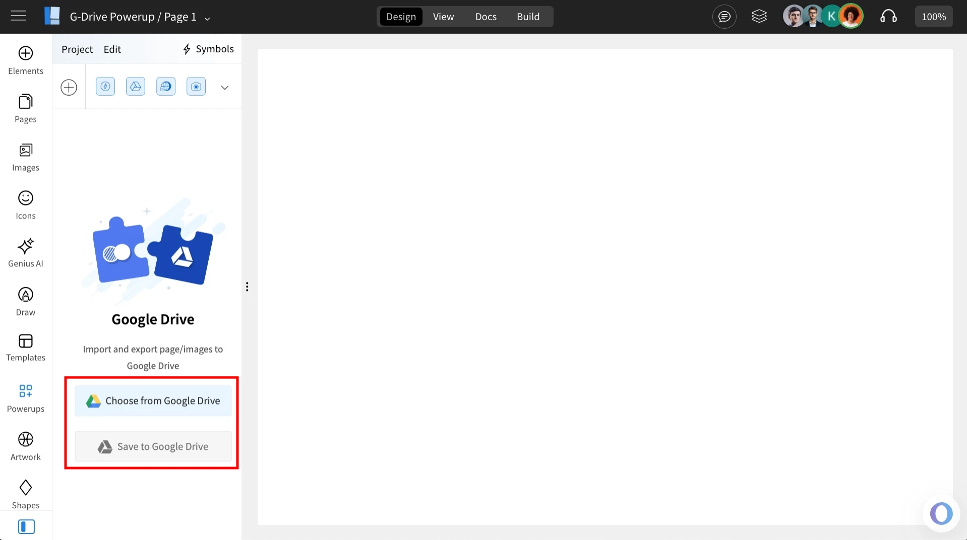 Options in Google Drive - Google Drive