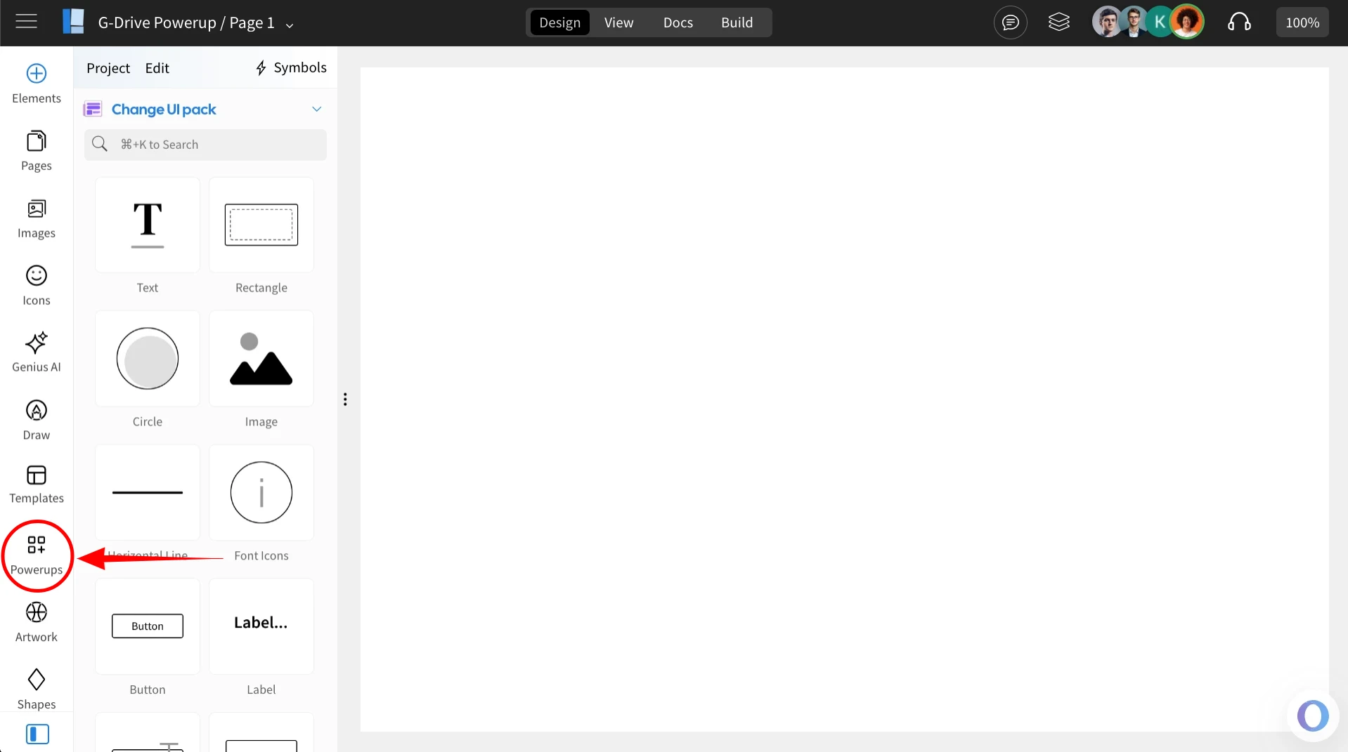 Clicking on Powerups - Notes