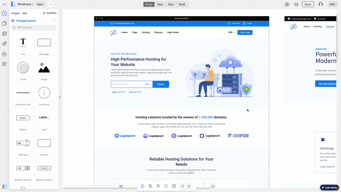 Generate Screen using Create Like This