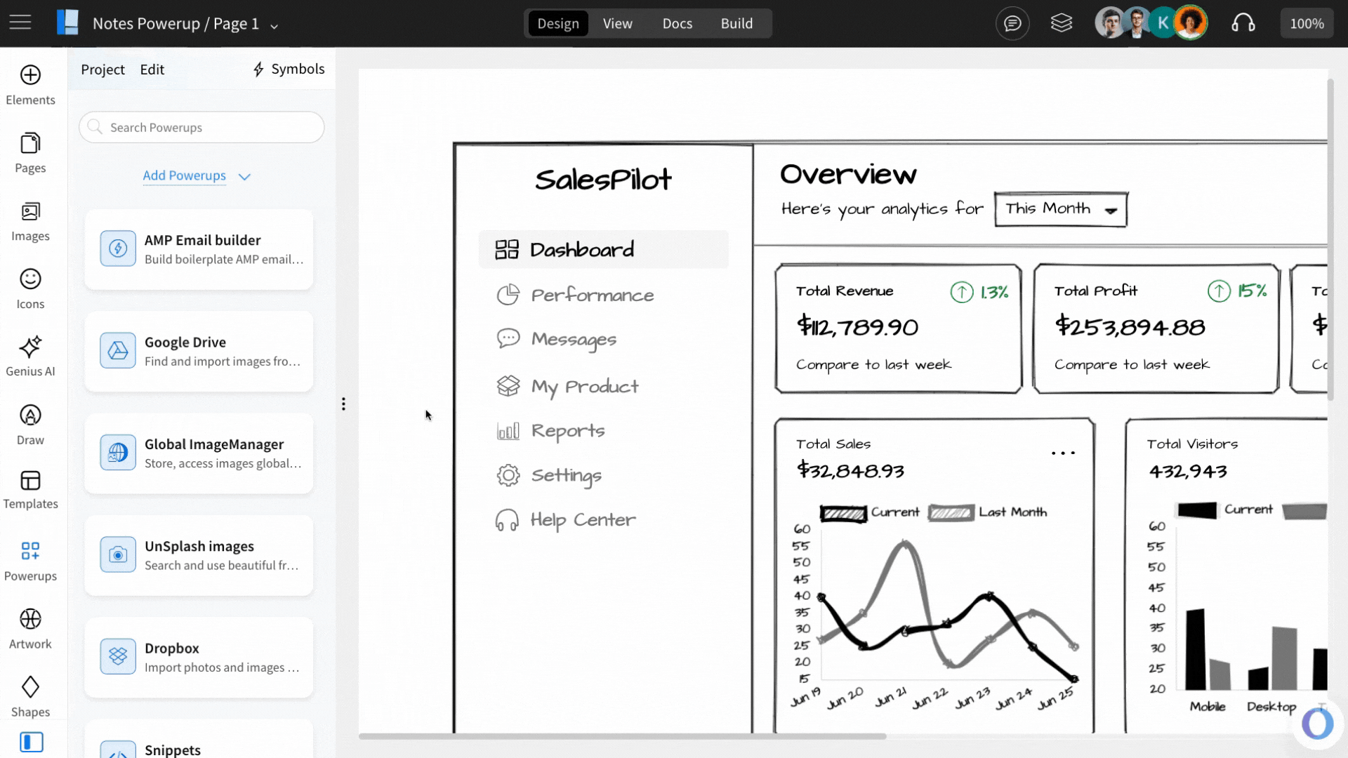 Clicking Notes in the Editor