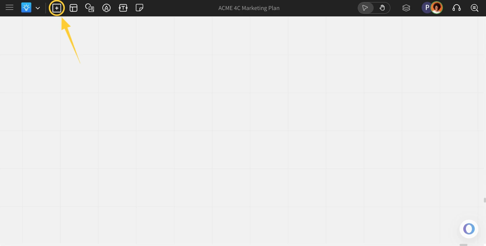 Adding URL Component Step 1 - MockFlow IdeaBoard