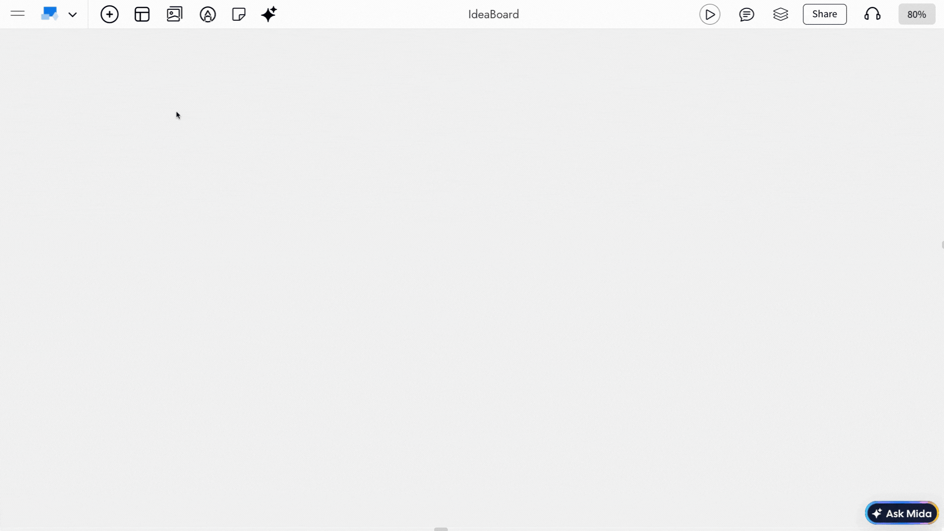 Adding the storyboard - MockFlow IdeaBoard