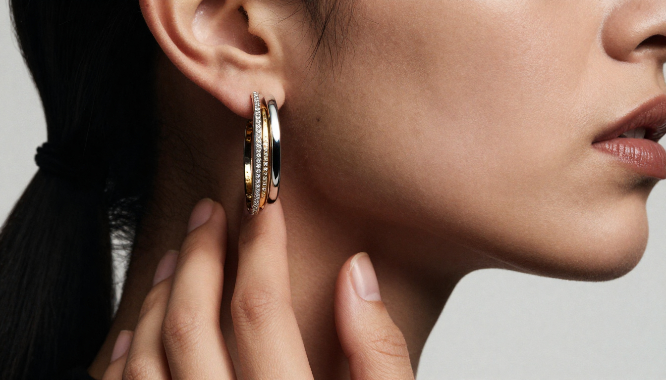 Mixing Metals: Diamond Fashion Earrings Styling Tips