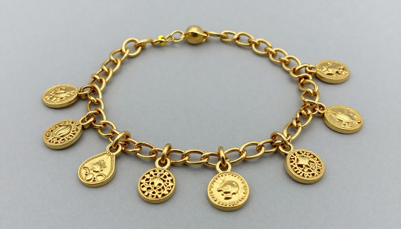Gold Charm Bracelets That Tell a Personal Story