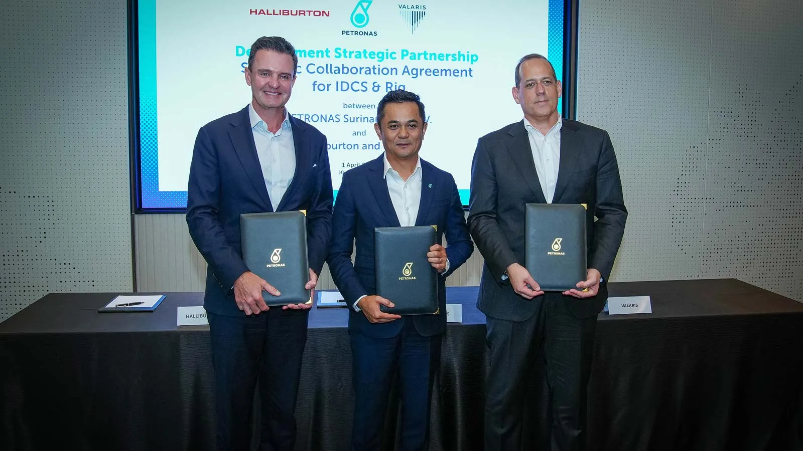 Halliburton enters strategic collaboration agreement for PETRONAS Suriname asset development