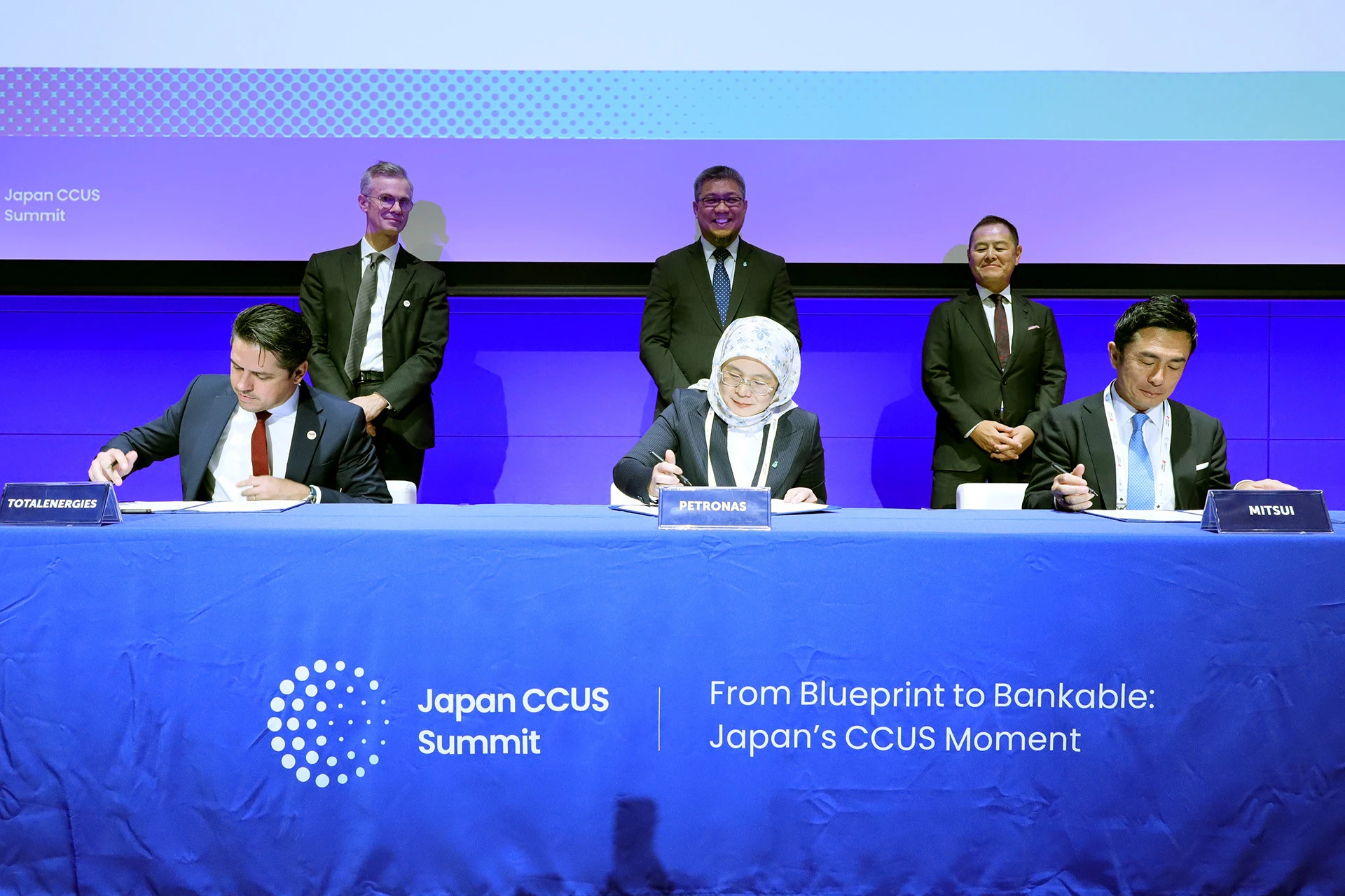 PETRONAS, TotalEnergies and Mitsui Sign Joint Venture Agreement to Develop Carbon Storage Area in Southern CCS Hub
