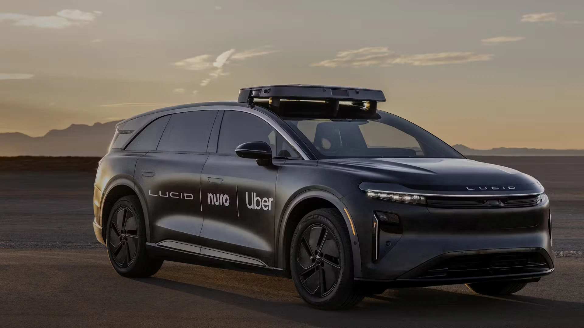 Lucid, Nuro, and Uber Partner on Next-Generation Autonomous Robotaxi Program