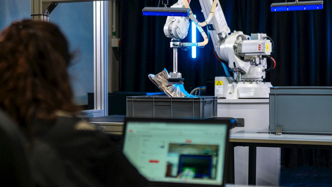 ABB Robotics brings industrial-grade physical AI to fashion logistics