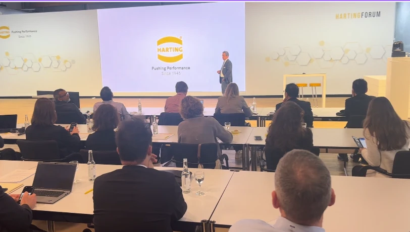 Trade journalists from around the world visit HARTING