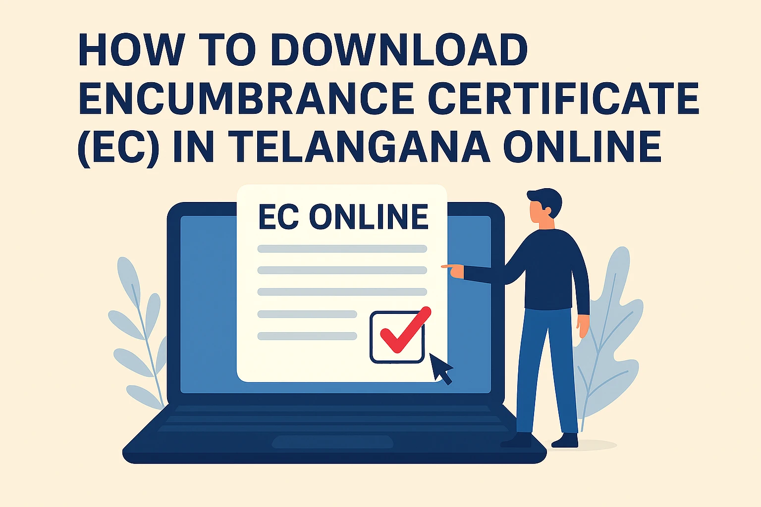 How to Download Encumbrance Certificate (EC) in Telangana Online | JaaGa