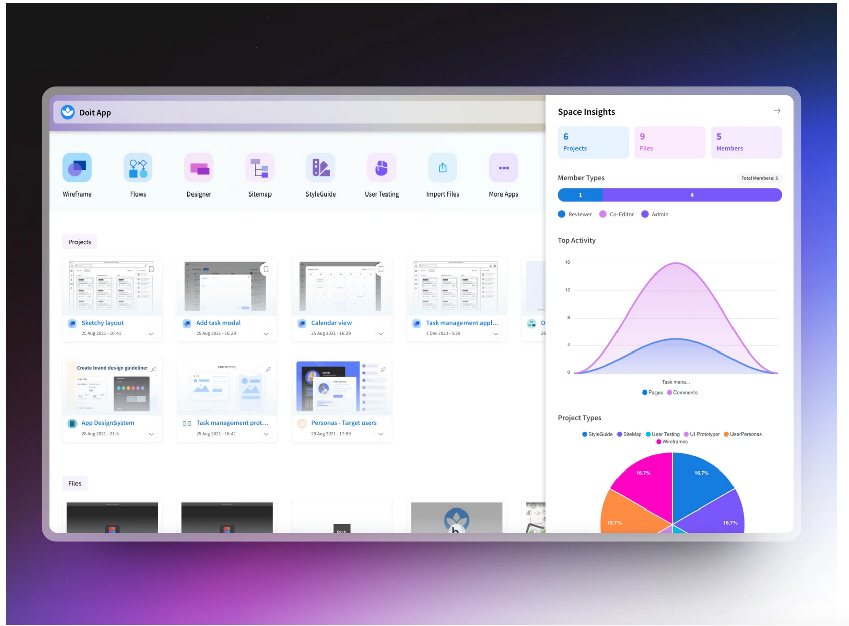 Improved insights for DesignSpace